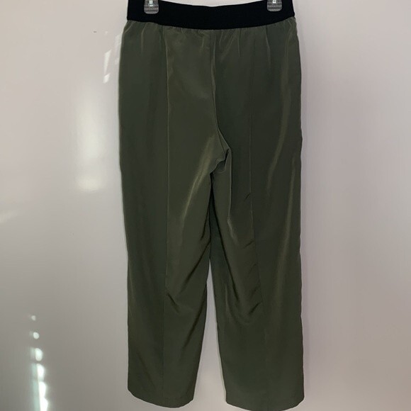 DKNY Pull On Elastic Waist Pants Olive Size Small - Picture 6 of 13